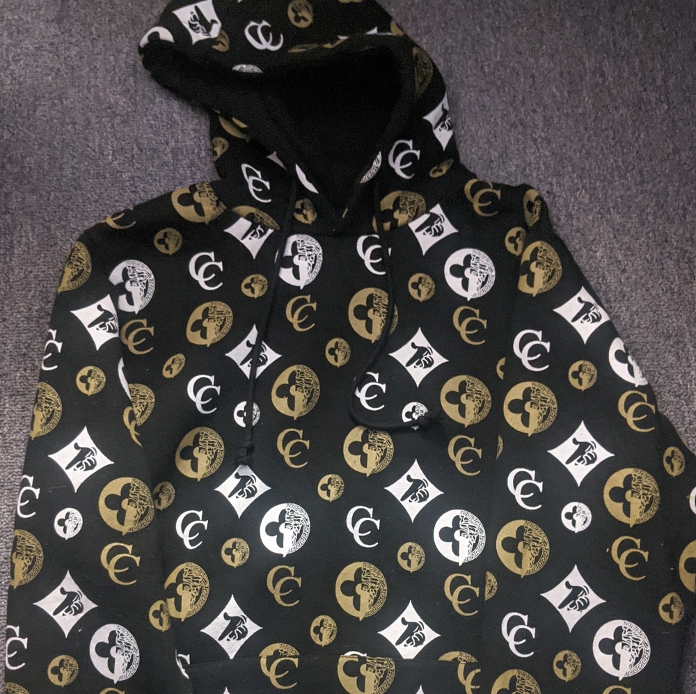 Crook's & Castles animated hand pistol hoodie